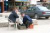 чистильщик обуви в Тиране