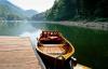 Лодка на Биоградском озере