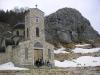 Мужской монастырь Сомина в горах рядом с Никшичем