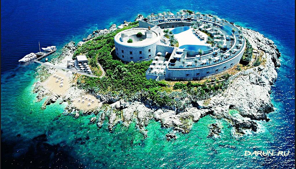 Остров и крепость Мамула -отель или тюрьма